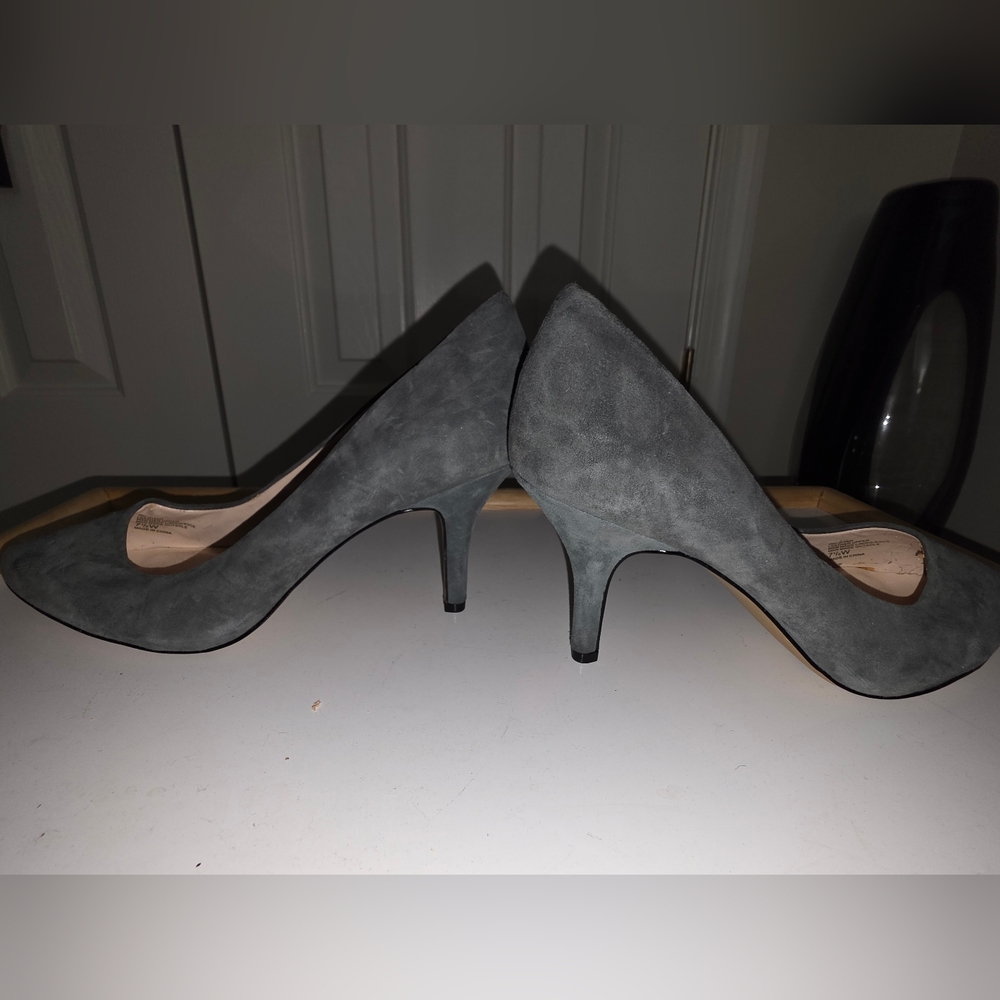 Elegant Gray Women's Heels